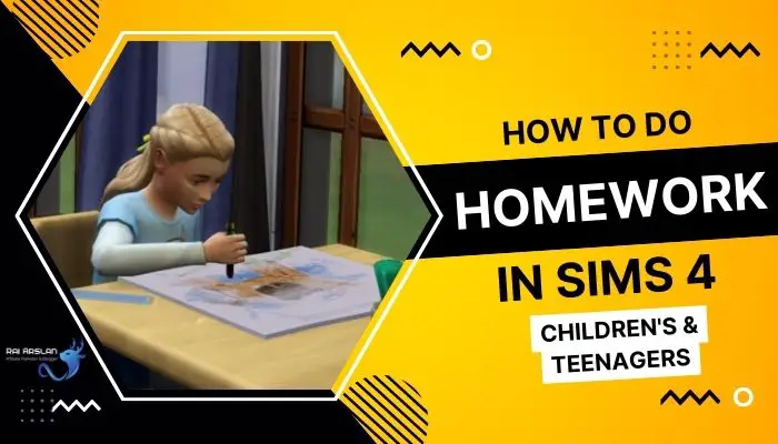 how to do homework faster sims 4